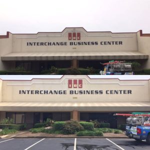 Exterior Commercial Washing in Brookhaven, Georgia